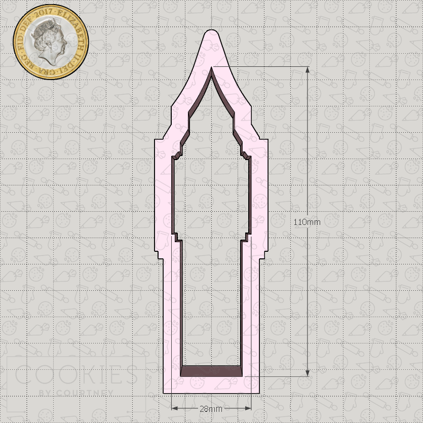 Big Ben Cookie Cutter