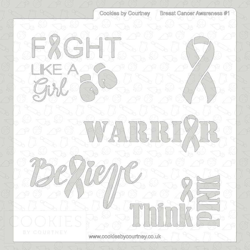 Breast Cancer Awareness #1 Stencil