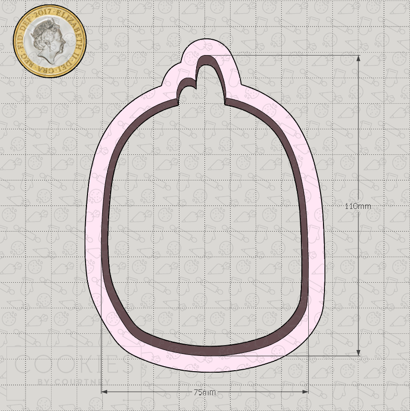 Bedtime Superheroes - Face 2 - Cookie Cutter