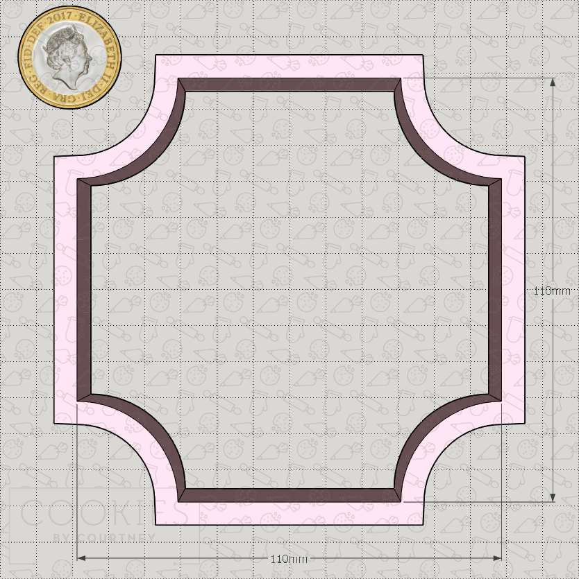 Plaque - Style #12 Cookie Cutter