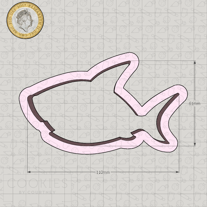 Shark Cookie Cutter