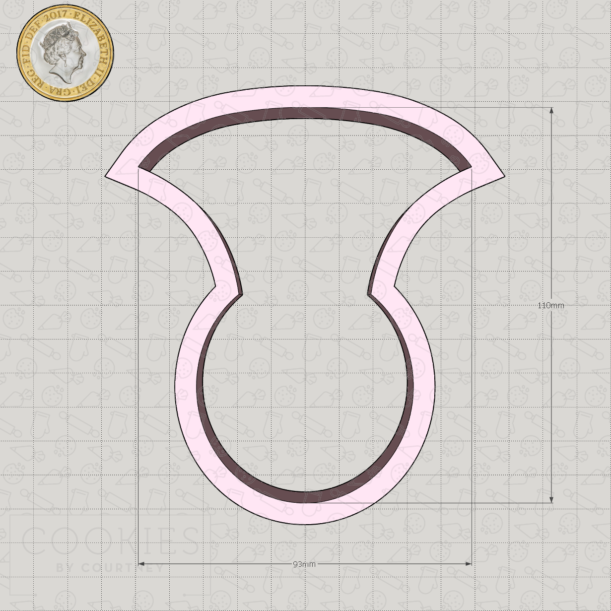 Thistle Cookie Cutter