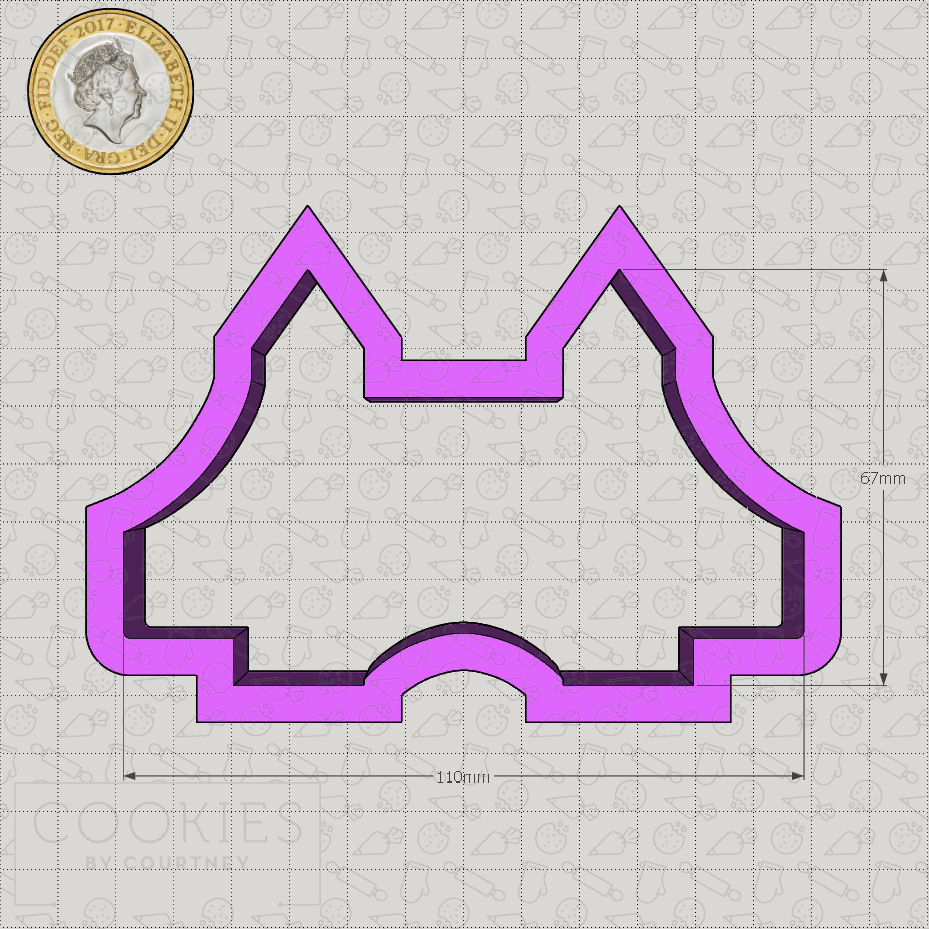 Tower Bridge Cookie Cutter