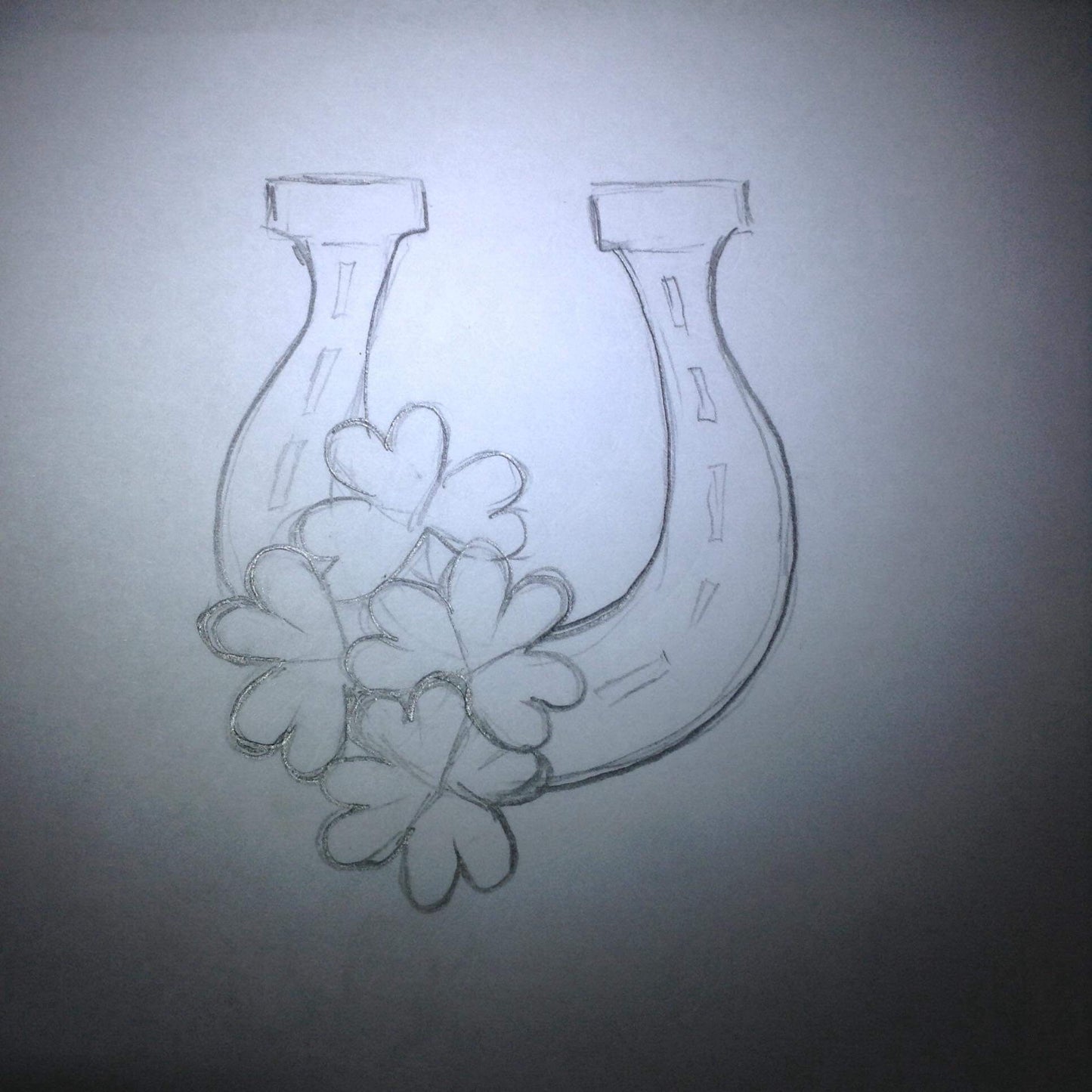 Punky's Lucky Horseshoe with Clover Cookie Cutter