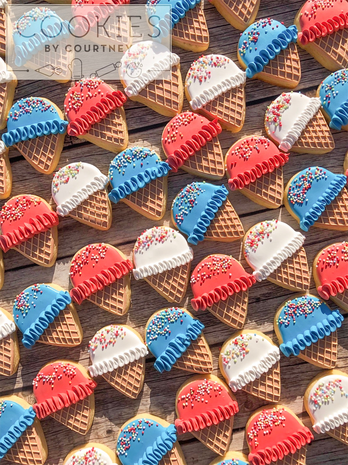 Chubby Ice Cream Cone Cookie Cutter