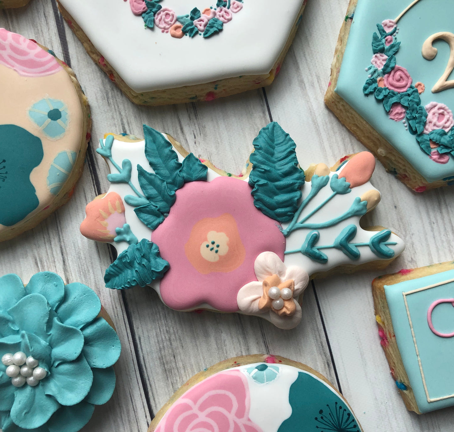 Flower Bunch 5 Cookie Cutter