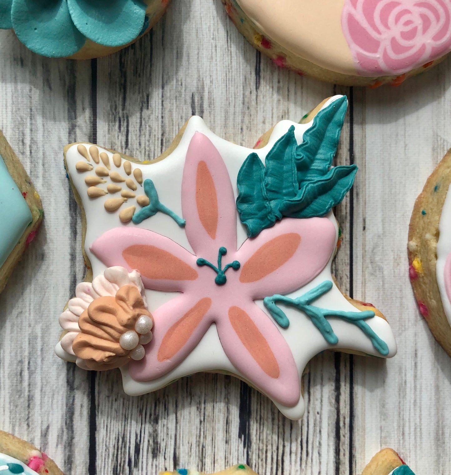 Flower Bunch 6 Cookie Cutter