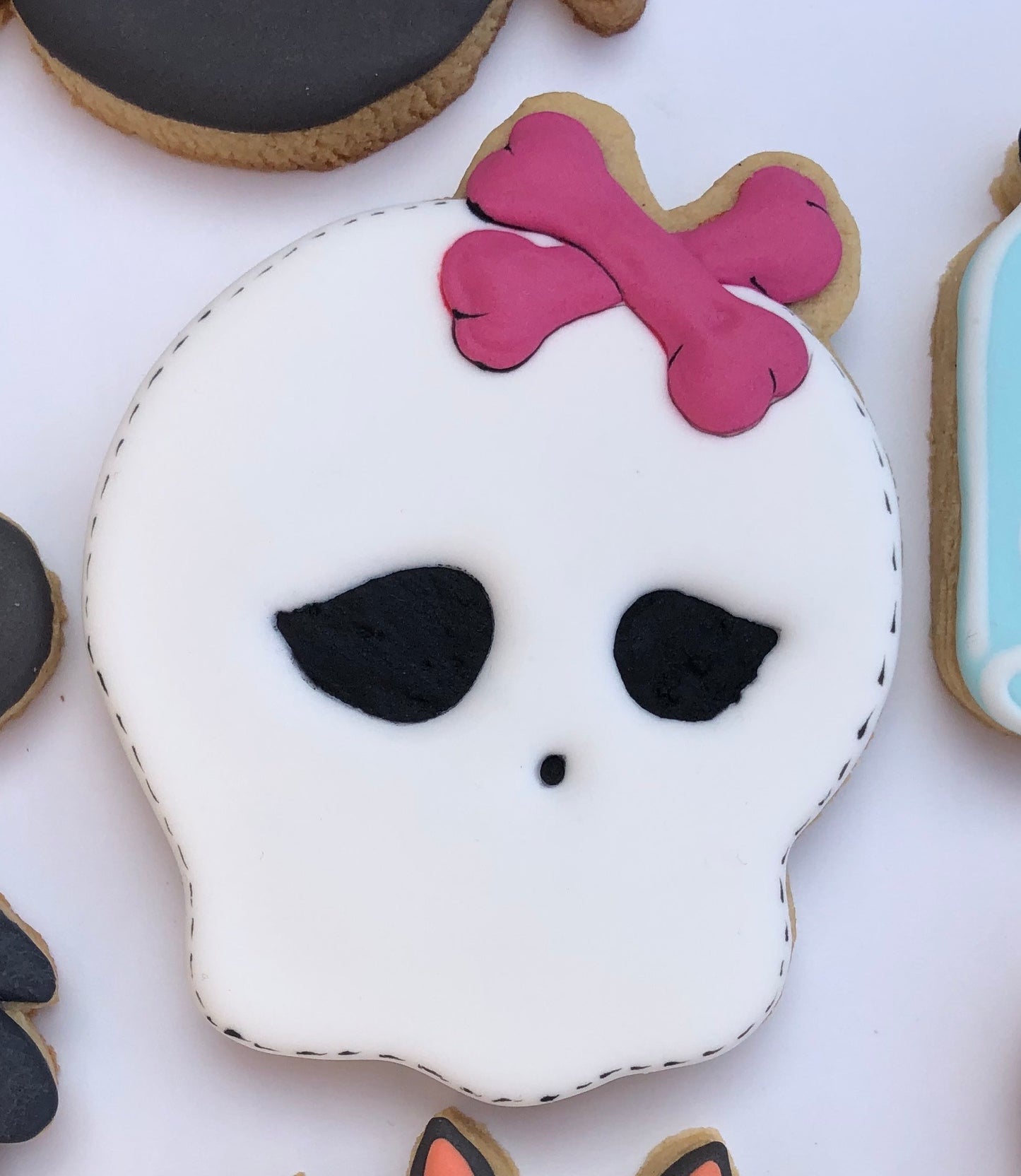 Girl Skull Face Cookie Cutter