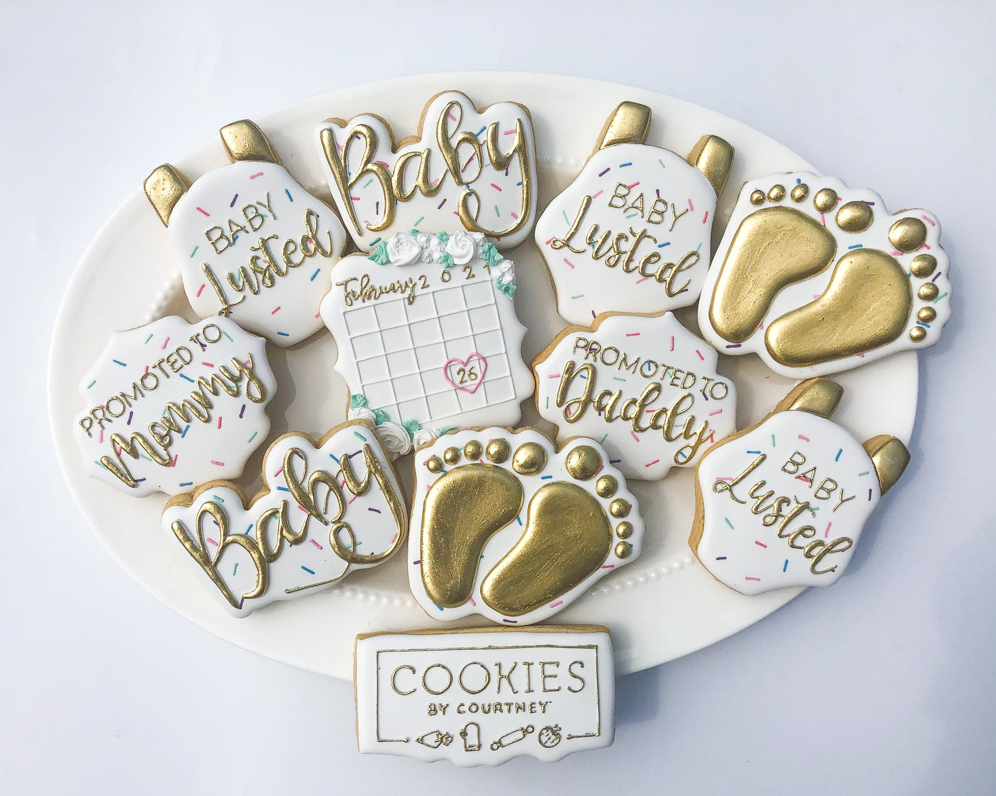 Baby Feet Cutter and Stencil Set