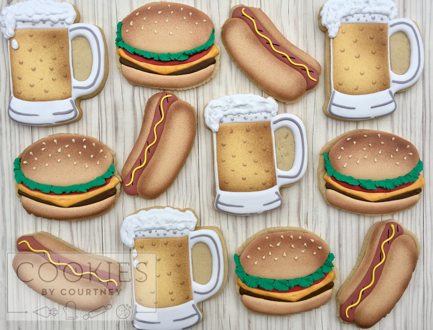Hamburger Cookie Cutter
