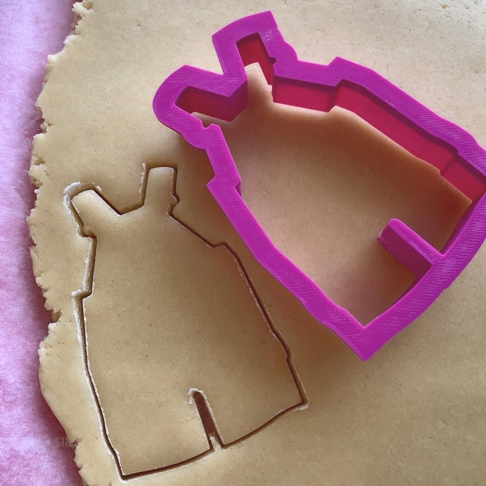 Baby Overalls Cookie Cutter