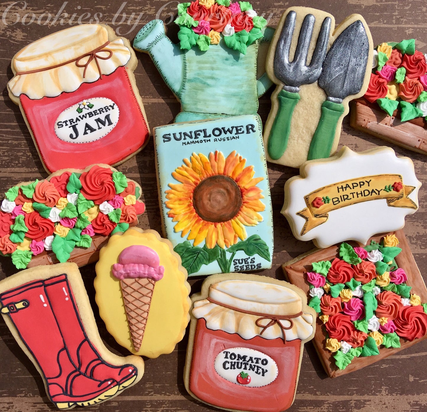 Garden Tools Cookie Cutter