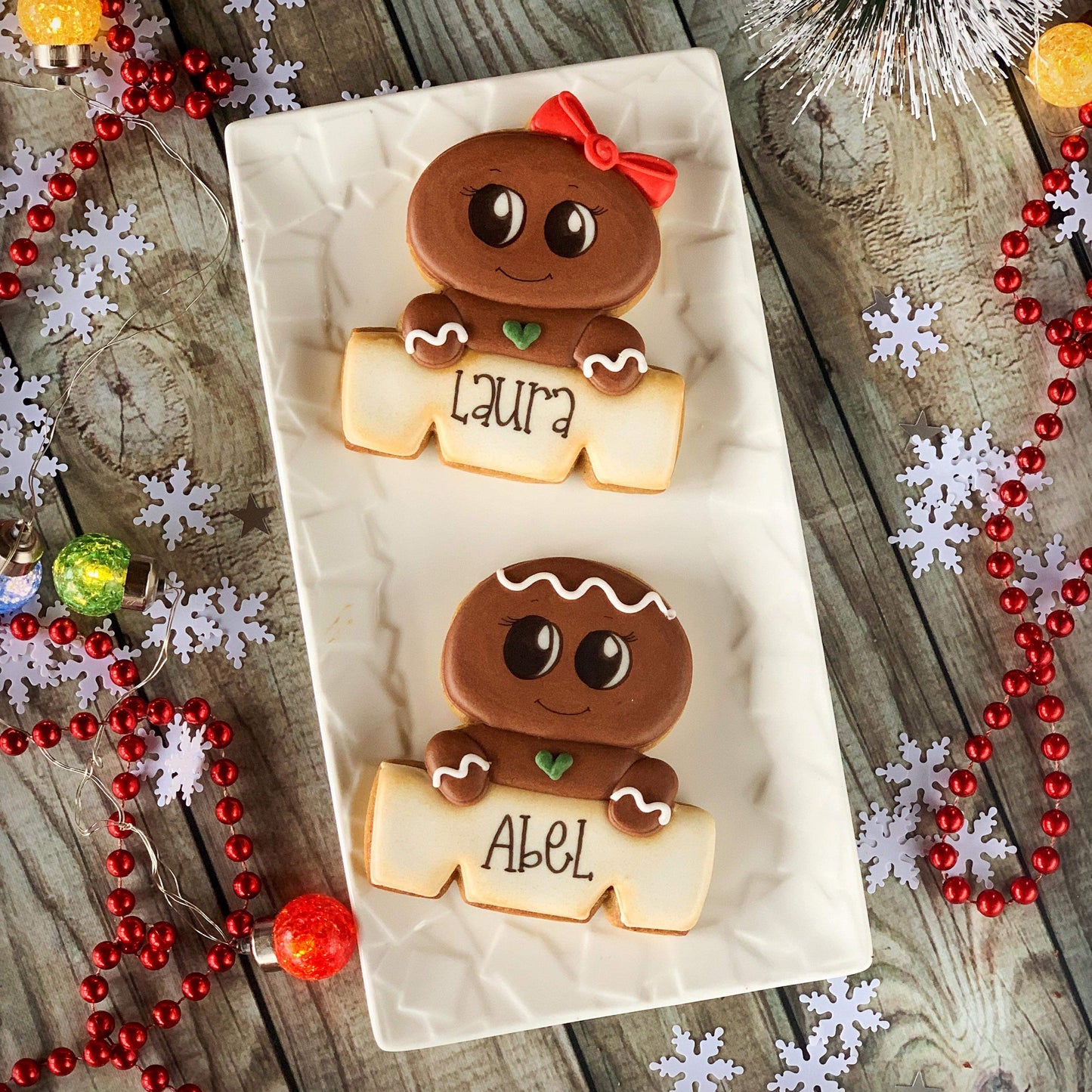 Gingerbread Man with Cracker Cookie Cutter