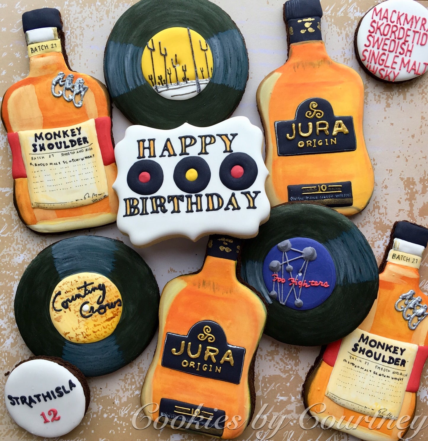 Whisky Bottle Cookie Cutter