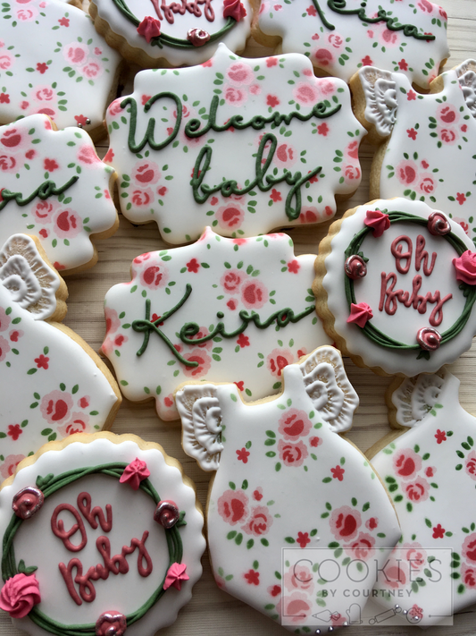 Oh Baby! Floral Cookies