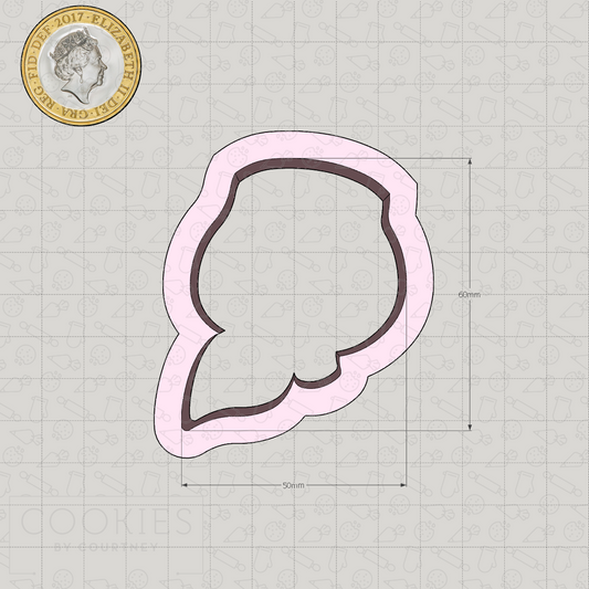 Rose Bud Cookie Cutter