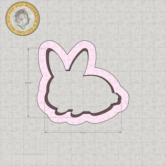 Bunny 1 Cookie Cutter