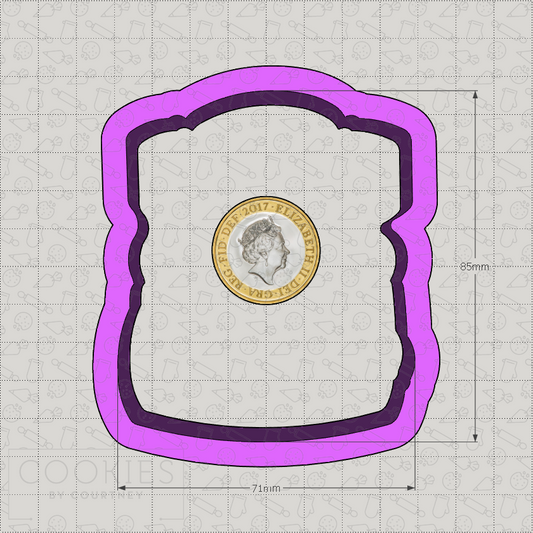 Cartoon Car Character 2 Cookie Cutter