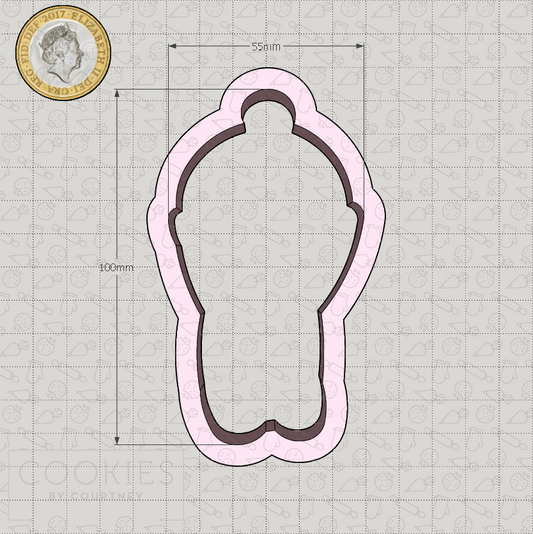 Christmas Sticker - Polar Bear Cookie Cutter