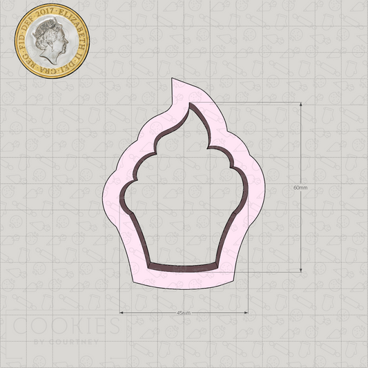 Cupcake Cookie Cutter