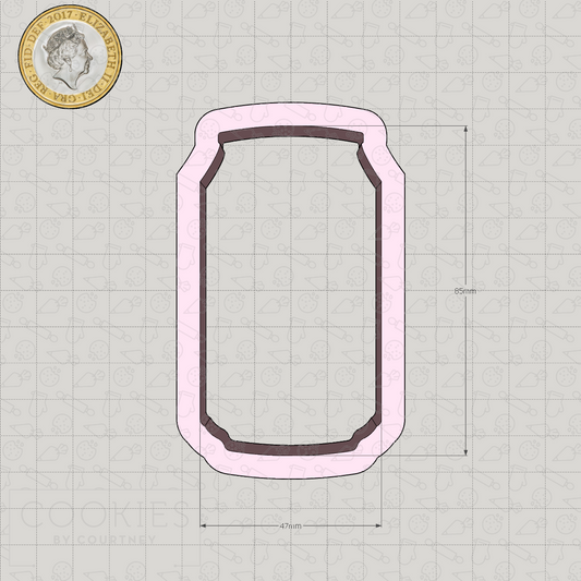 Drinks Can Cookie Cutter