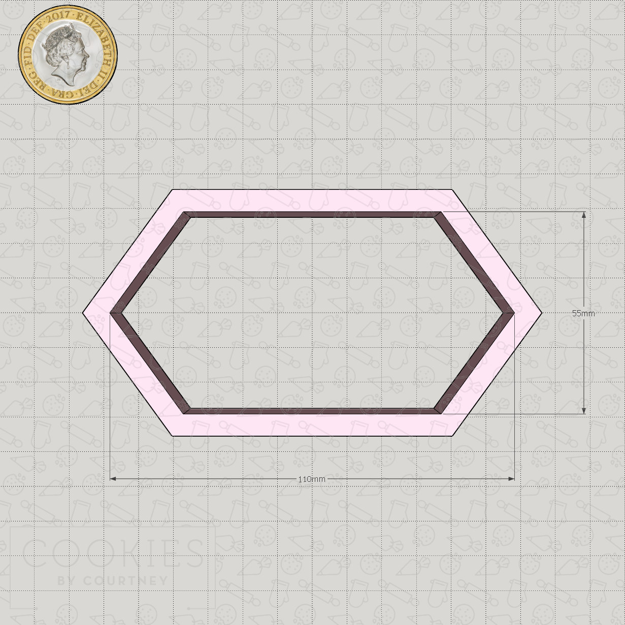 Elongated Hexagon