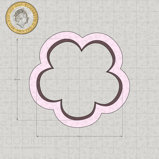 Flower 5 Cookie Cutter