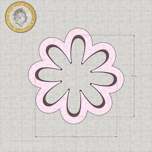 Flower 6 Cookie Cutter