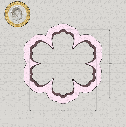 Flower 7 Cookie Cutter