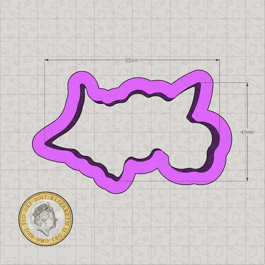 Flower Bunch 2 Cookie Cutter