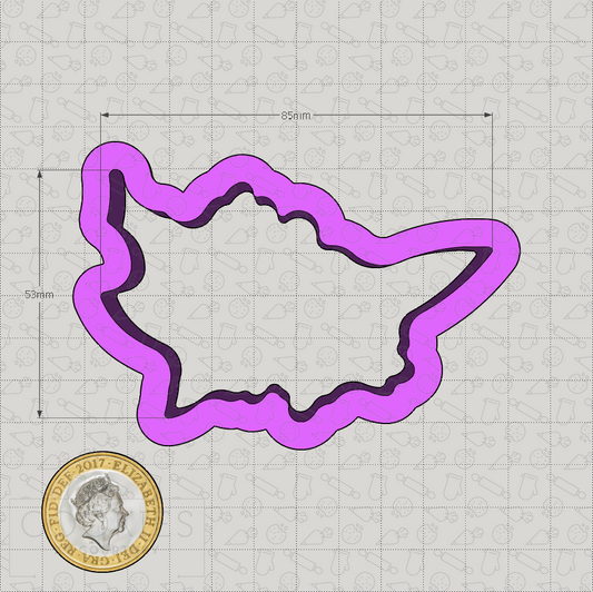 Flower Bunch 4 Cookie Cutter