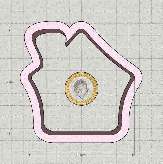 Gingerbread House Cookie Cutter