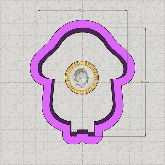 Cartoon Dog Character 1 Cookie Cutter