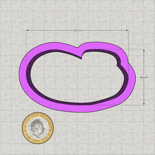 Mouse Shoe Cookie Cutter