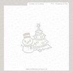 Snowman and Tree - PYO
