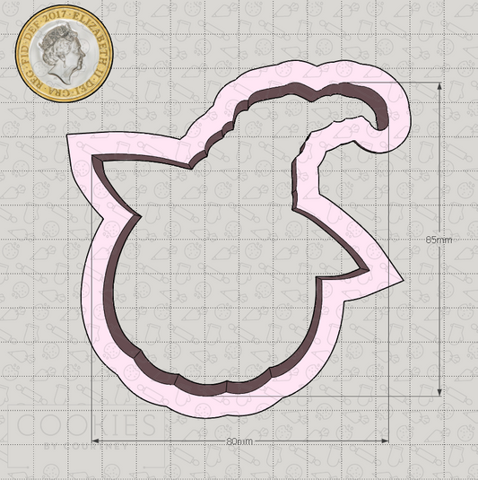 Pumpkin Witch Cookie Cutter