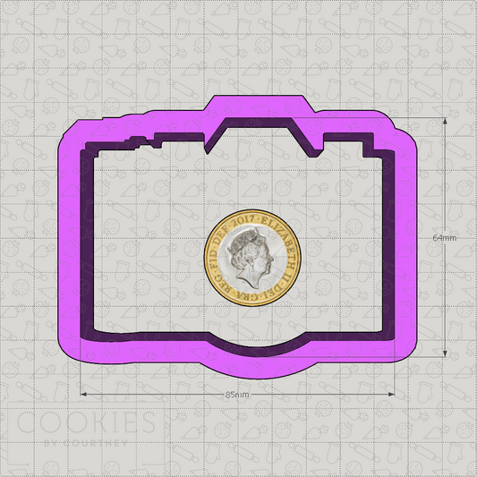 SLR Camera Cookie Cutter