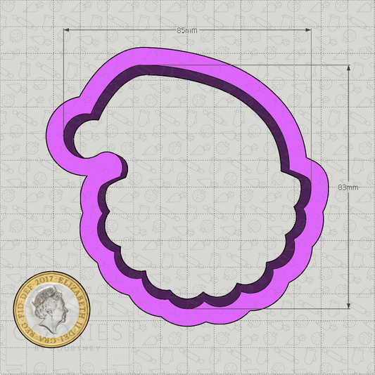 Santa Claus Cookie Cutter