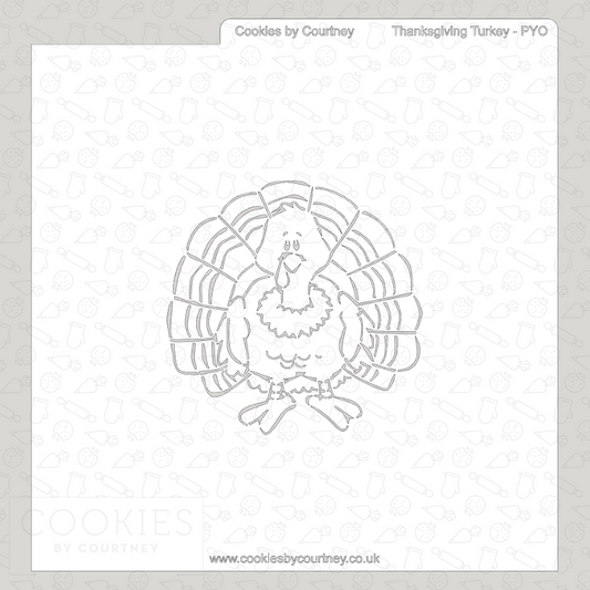 Thanksgiving Turkey - PYO Stencil