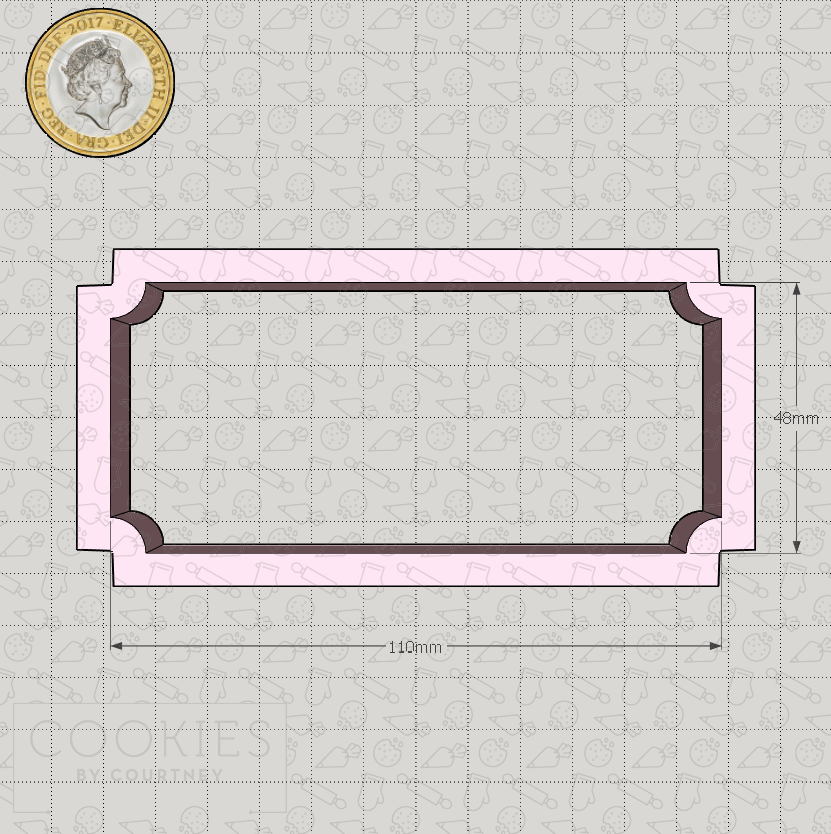 Ticket Cookie Cutter