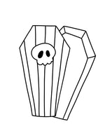 Halloween Coffin