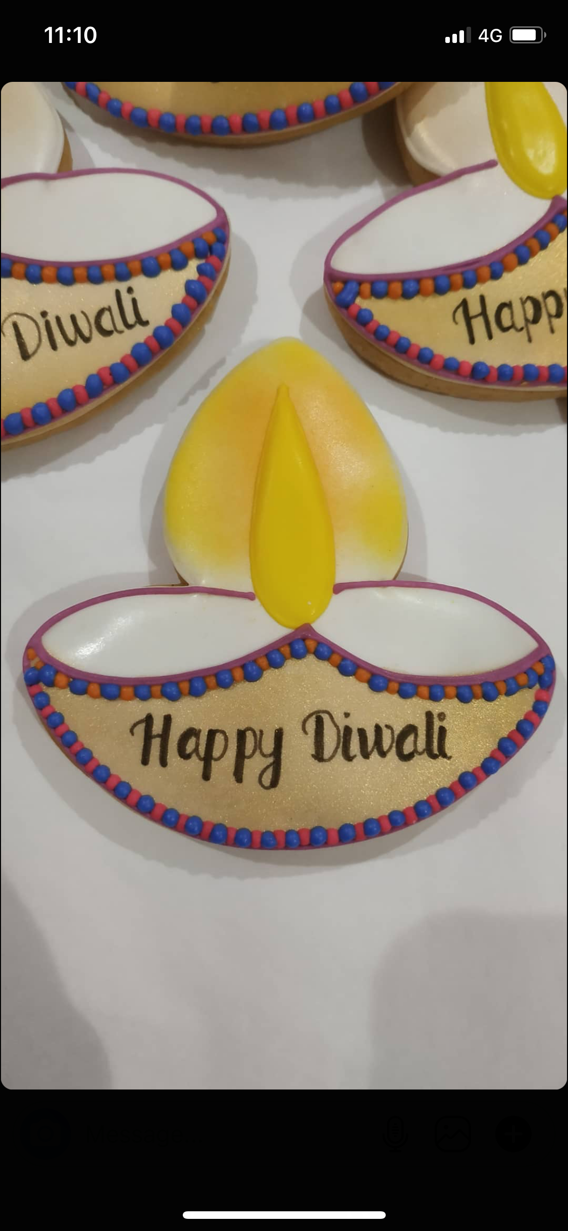 Diwali Candle Cookie Cutter